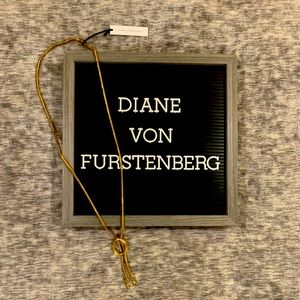 Diane Von Furstenberg Gold Necklace